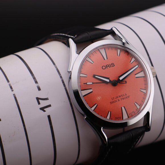 Oris Vintage Swiss 17 Jewels Hand-Wound Mechanical Men's Watch - FREE SHIPPING - Picture 10 of 12